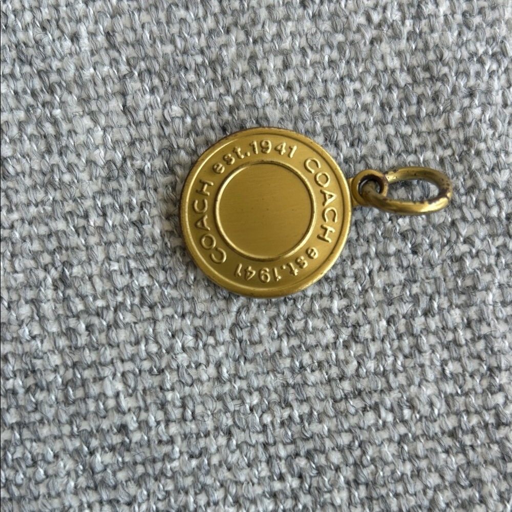 Coach Brass-Tone Coin